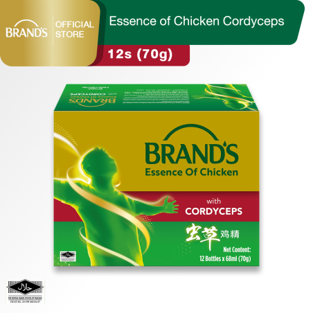 BRAND’S Essence of Chicken Cordyceps 12s (70g)