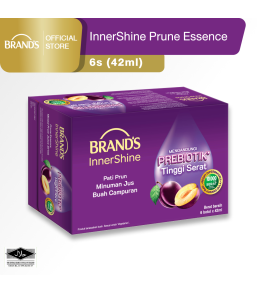 BRAND'S Innershine Prune Essence 6's (42ml)(For Radiant Skin & Promote Bowel Movement)