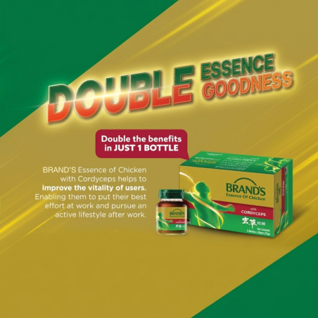 BRAND’S Essence of Chicken Cordyceps 12s (70g)